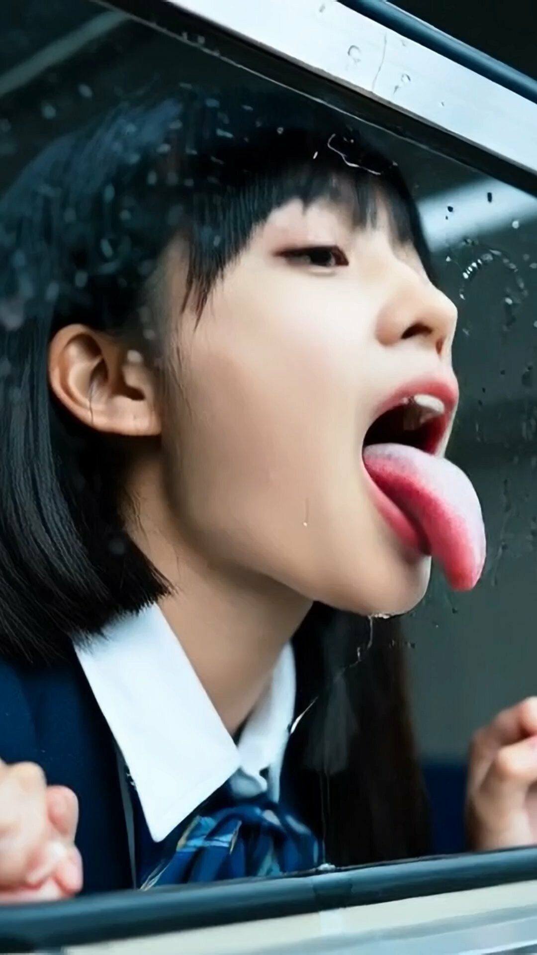 舌フェチ11 AI 電車女子2 サンプル画像7