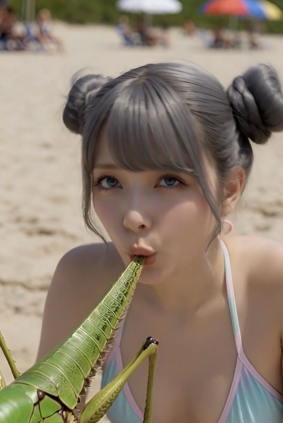 蟲姦フェラ狂い〜バッタちんぽを貪る女たち〜 サンプル画像8