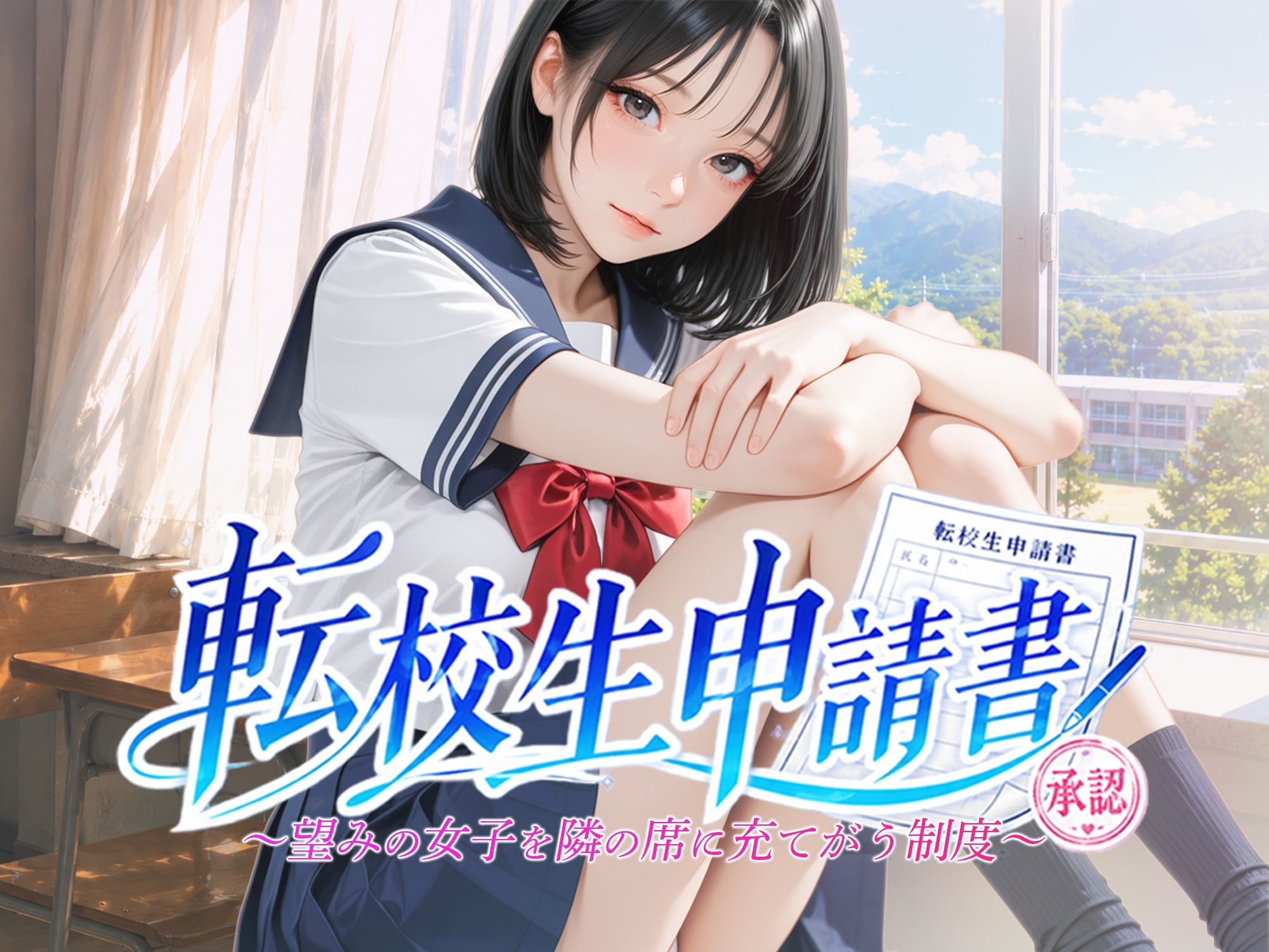 転校生申請書 〜望みの女子を隣の席に充てがう制度〜 サンプル画像1