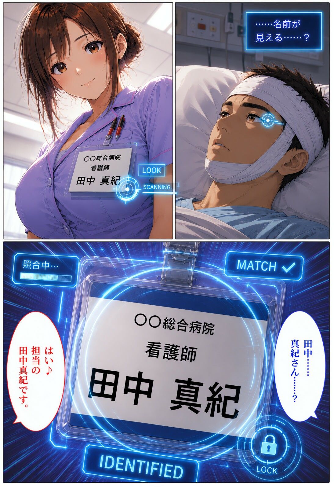 透視能力に目覚めた俺は、攻略情報でエロ無双する…？第1話 サンプル画像5