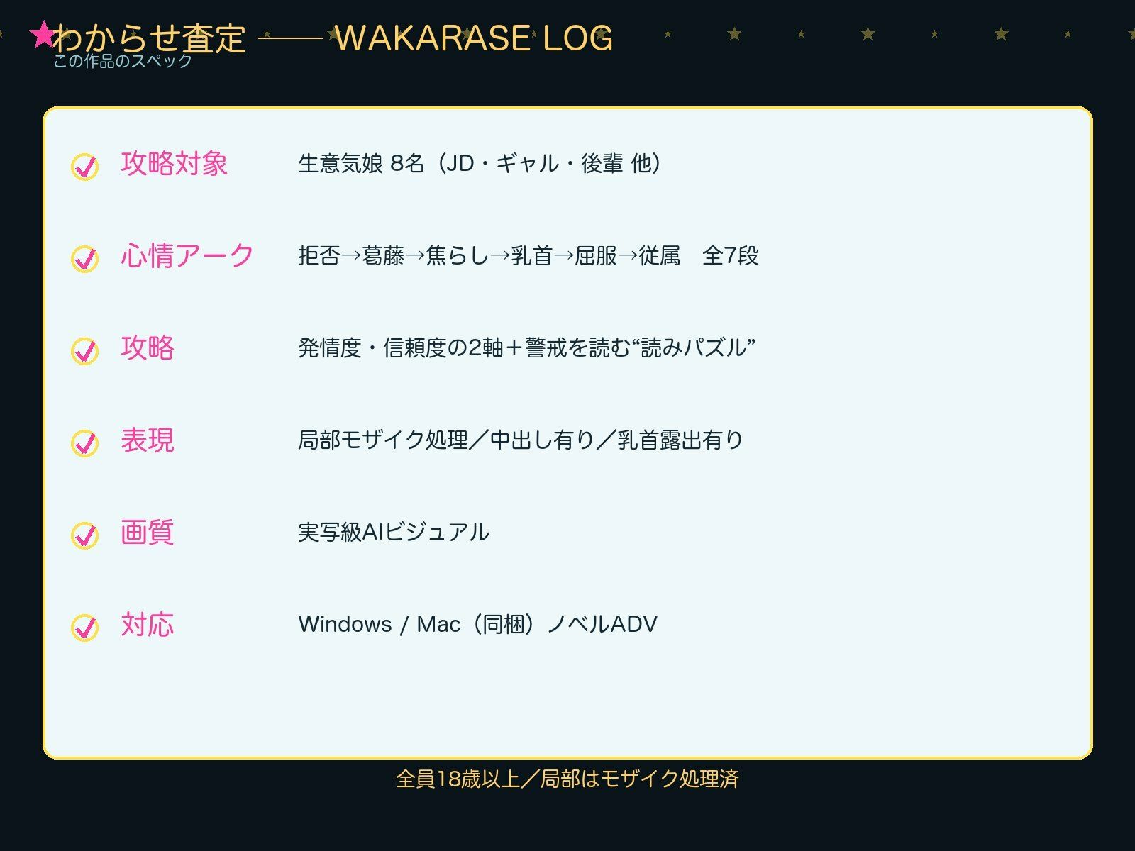 雑魚メス品定め サンプル画像6
