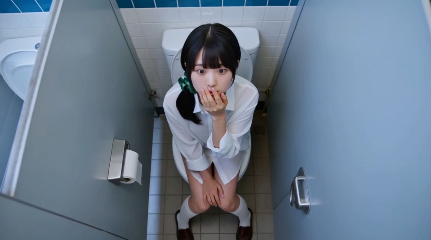露出女子〇生の冒険4「修学旅行編」男子便器 サンプル画像6