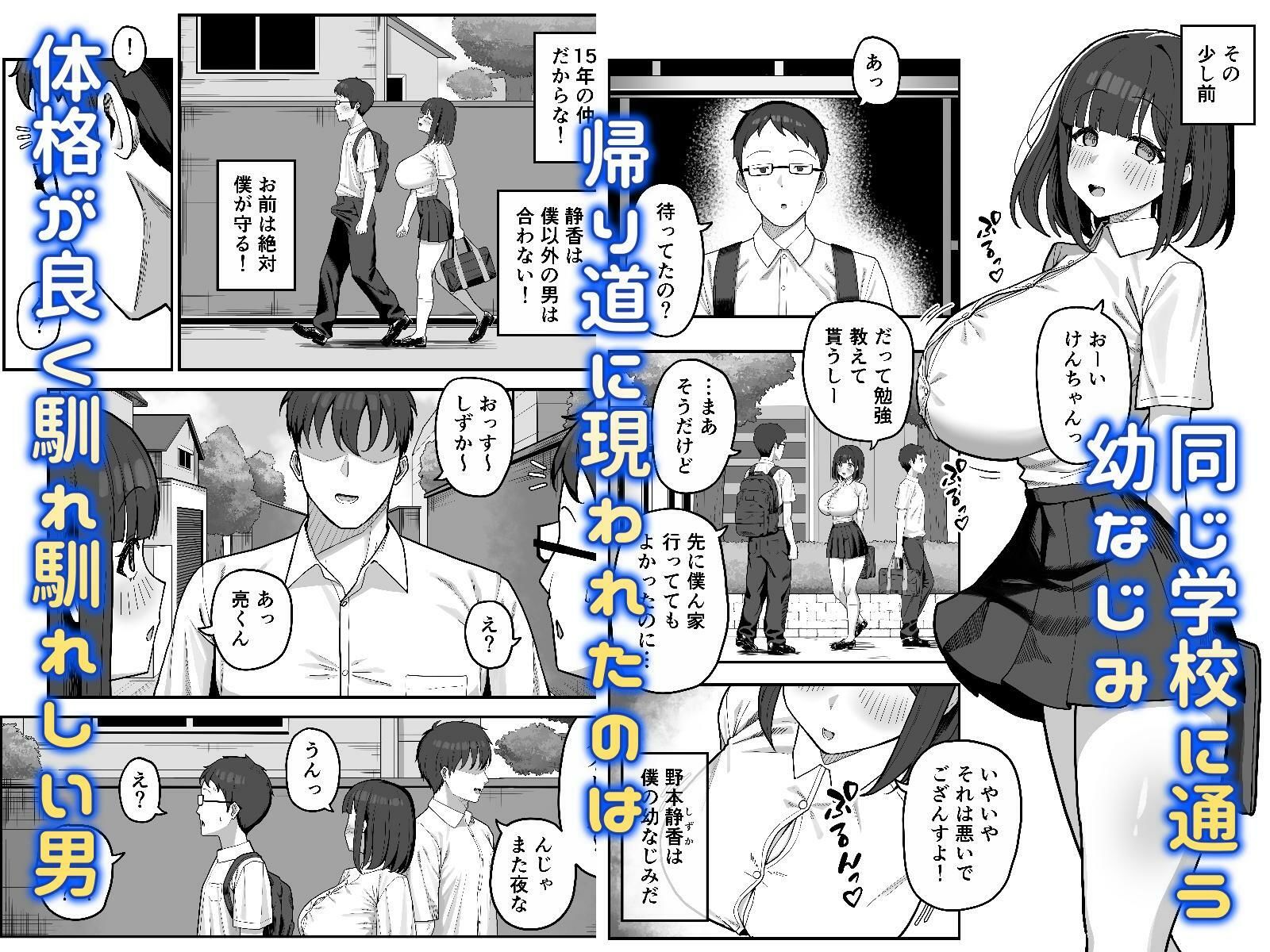 頭のゆるい幼なじみがヤリチン男に孕まされるまで サンプル画像1