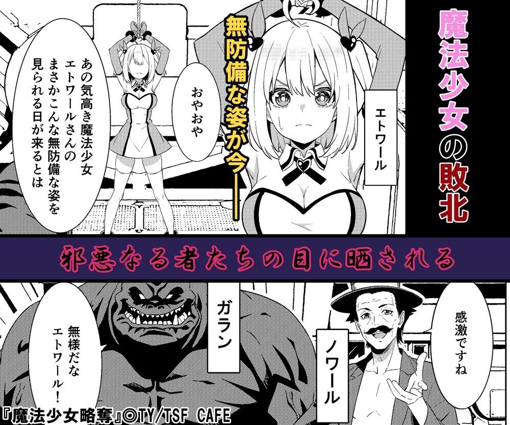 魔法少女略奪 サンプル画像2