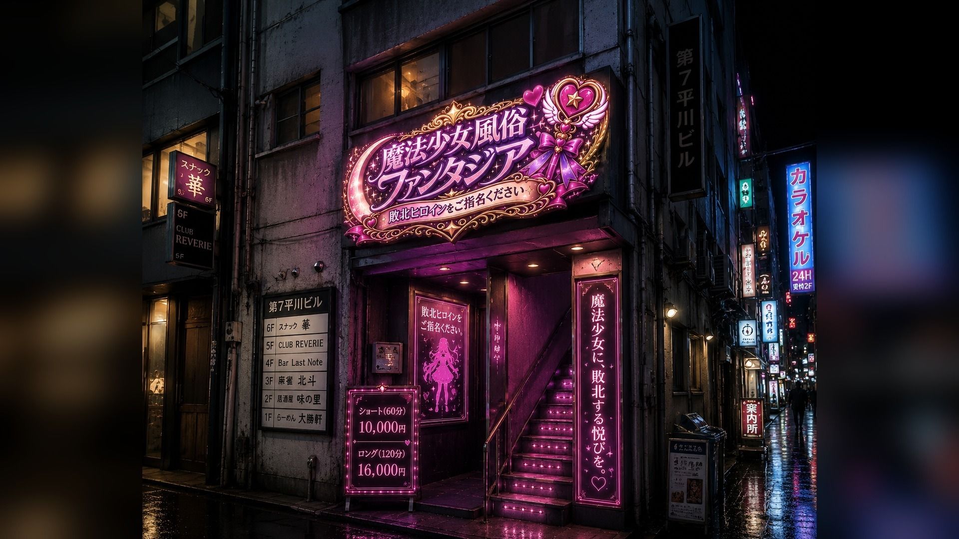 魔法少女風俗ファンタジア 〜コスプレ風俗で敗北ヒロインを指名して中出しするまで〜 サンプル画像1