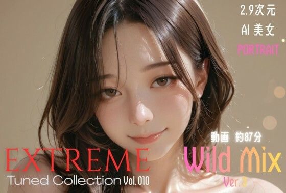 2.9次元AI美女 PORTRAIT EXTREME Tuned Collection VOL.010 Wild Mix Ver.3 AI SEX 動画集 サンプル画像1