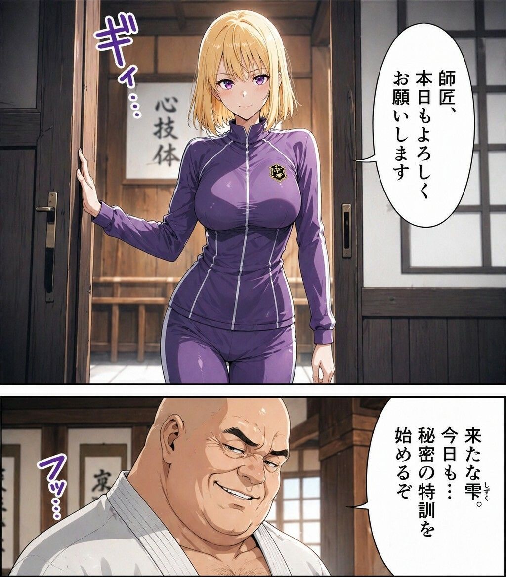 S級ハンター向坂雫の人には言えない秘密特訓 サンプル画像1