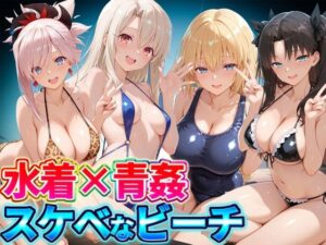 水着×青姦  スケベなビーチ〜遠坂・宮本・イリヤ・ジャンヌ