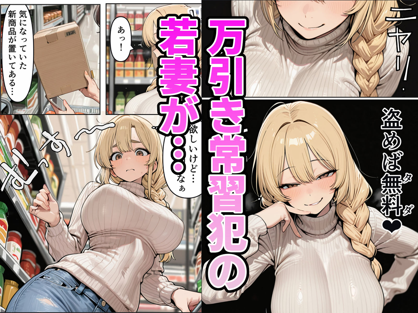 「万引き人妻・藤崎かおり（28） 「警察に通報されたくなければ、このカメラの前でハメられろ」 店長のデカチンとテクニックに泣きながら快楽堕ちNTR」 サンプル画像1