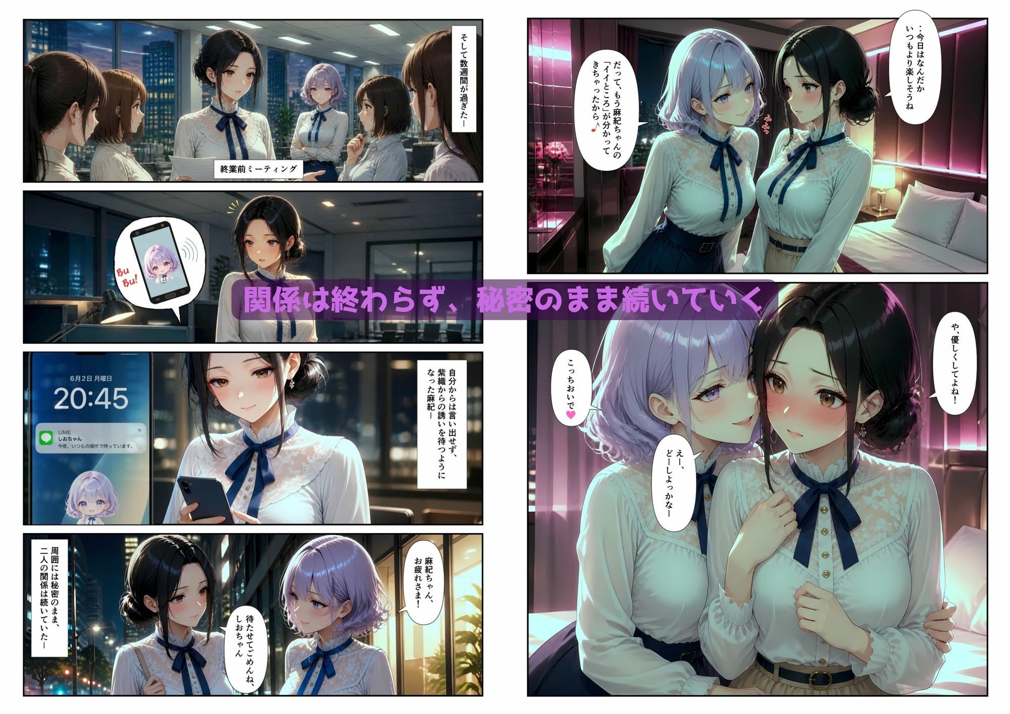 「百合・トライアングル」〜有能だけど’カワイイ’女上司は私のもの〜 サンプル画像7