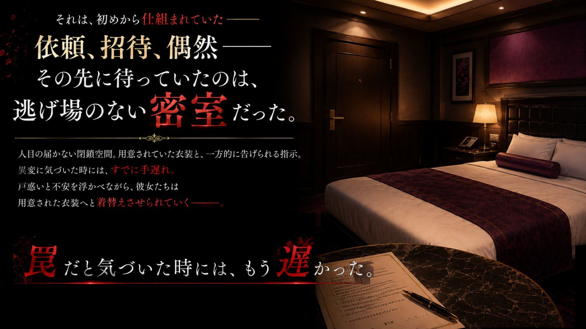 『ハメられた彼女たちの密室』 〜アズレン編〜 file.1 サンプル画像1