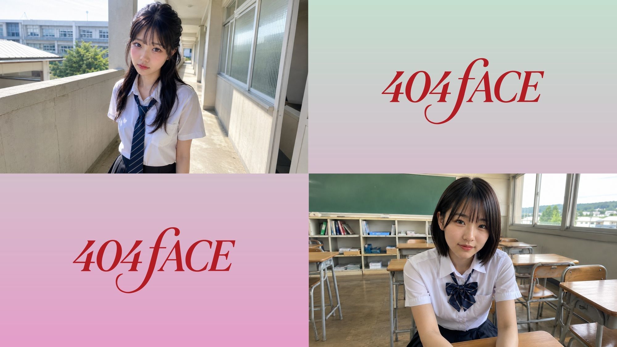【404FACE】反転世界スキルを使いJK無双してしまうおじさんの世界線！大量顔射☆おまけ込み計36発射☆【4K超高画質動画】Facial Compilation サンプル画像10