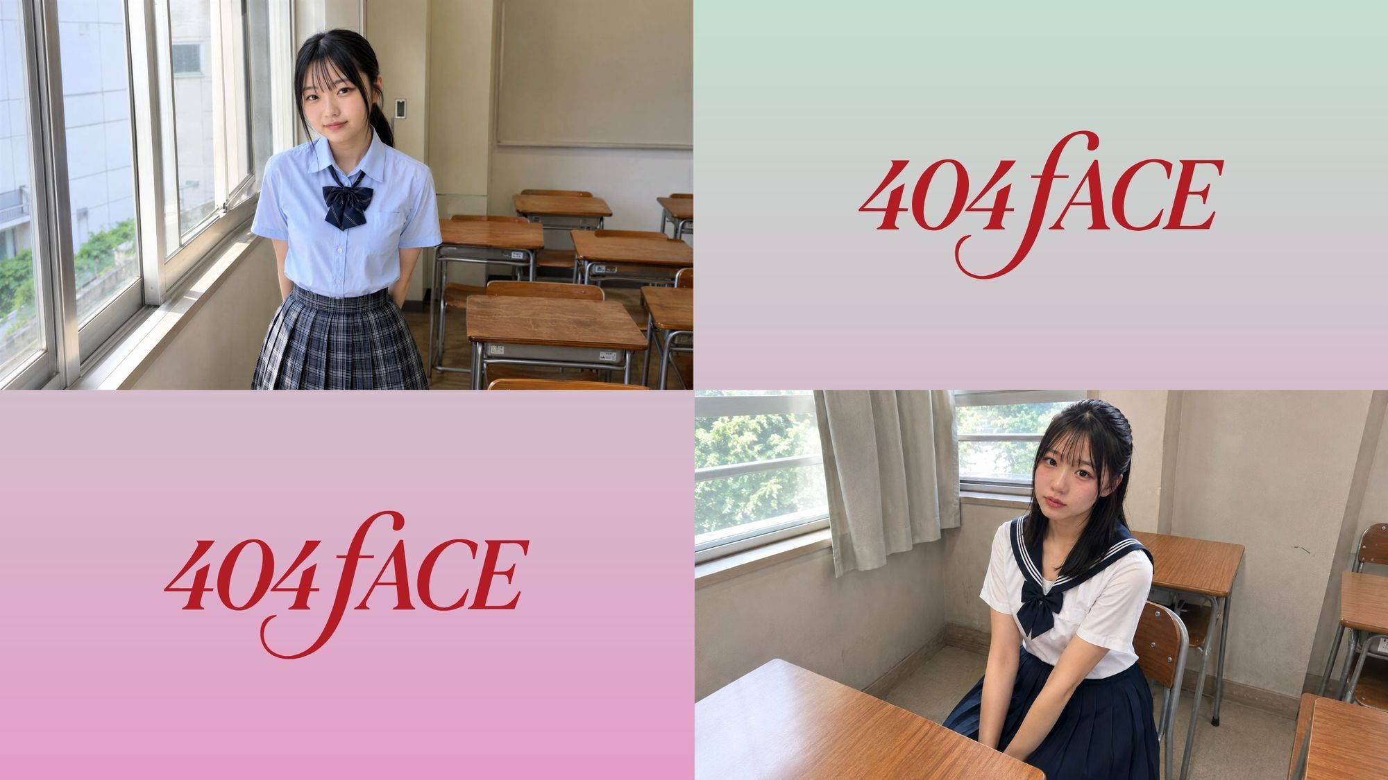 【404FACE】反転世界スキルを使いJK無双してしまうおじさんの世界線！大量顔射☆おまけ込み計36発射☆【4K超高画質動画】Facial Compilation サンプル画像8