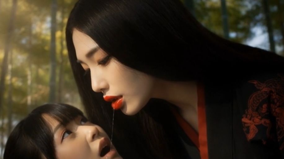【キス洗脳】妖魔浄化士さくら 第二章 愛の支配の闇姫編 〜二つの結末〜 ハッピーエンド＆闇姫勝利バッドエンド サンプル画像4