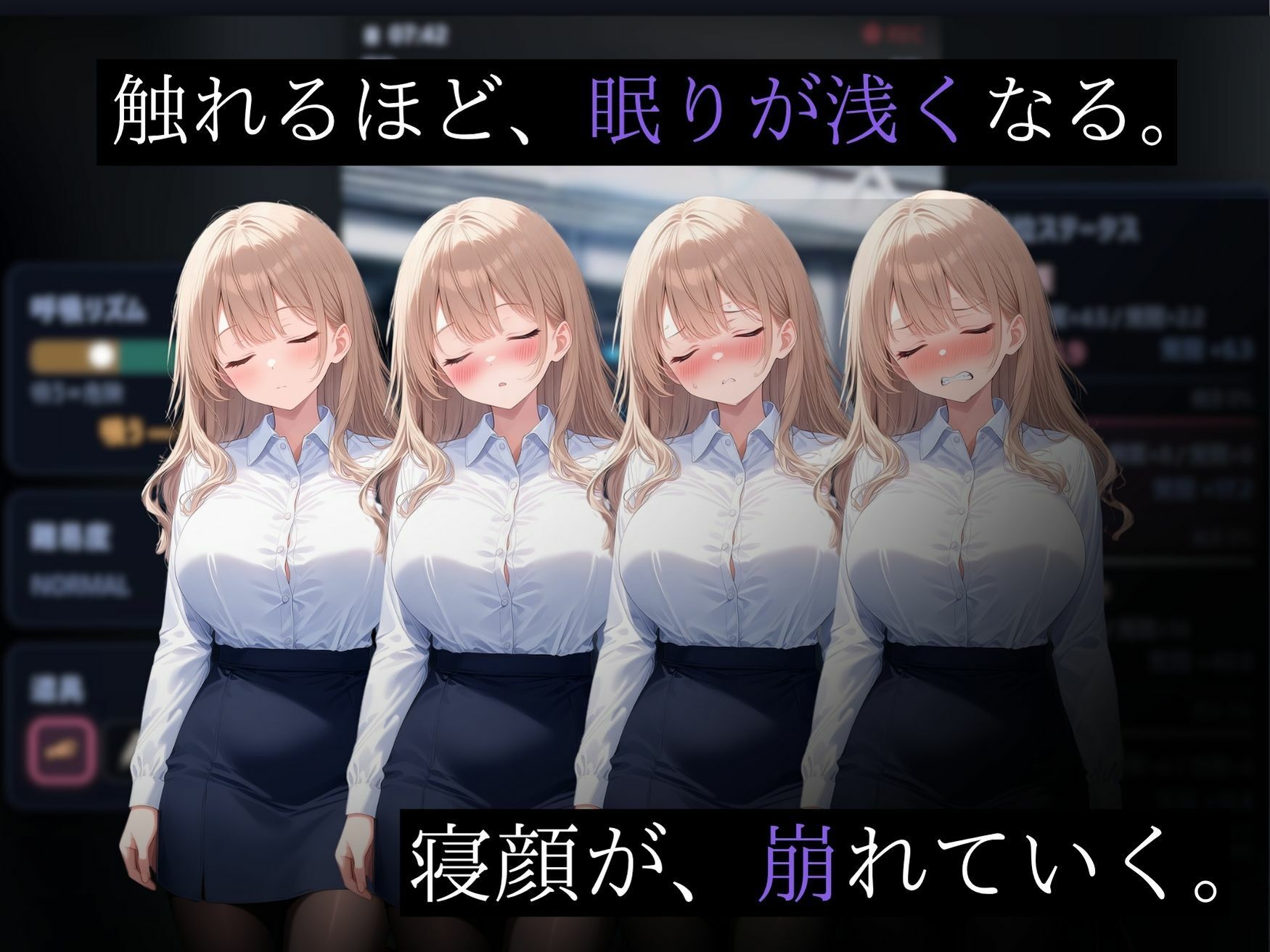 【スマホ対応】透視×時間停止 止まらない欲望と止まった時間〜通勤OL編〜 サンプル画像5