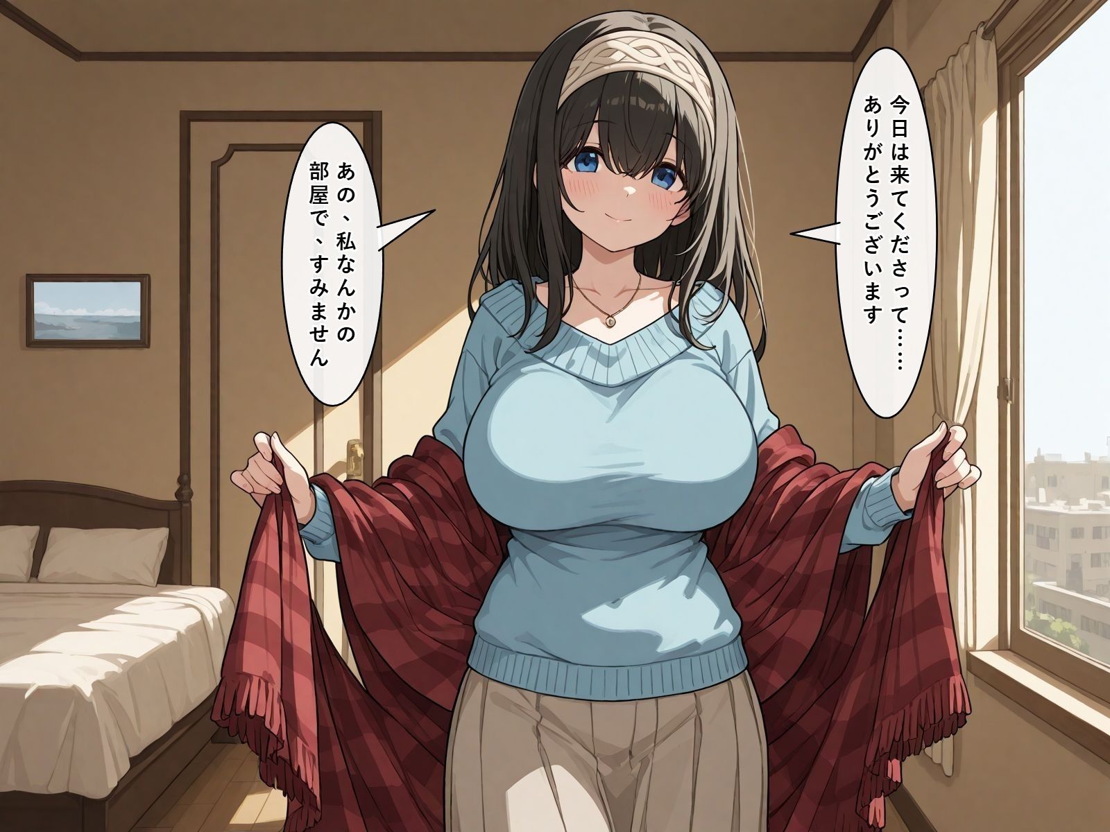 【セリフ付き225ページ】アイマスキャラとイチャラブSEX サンプル画像1