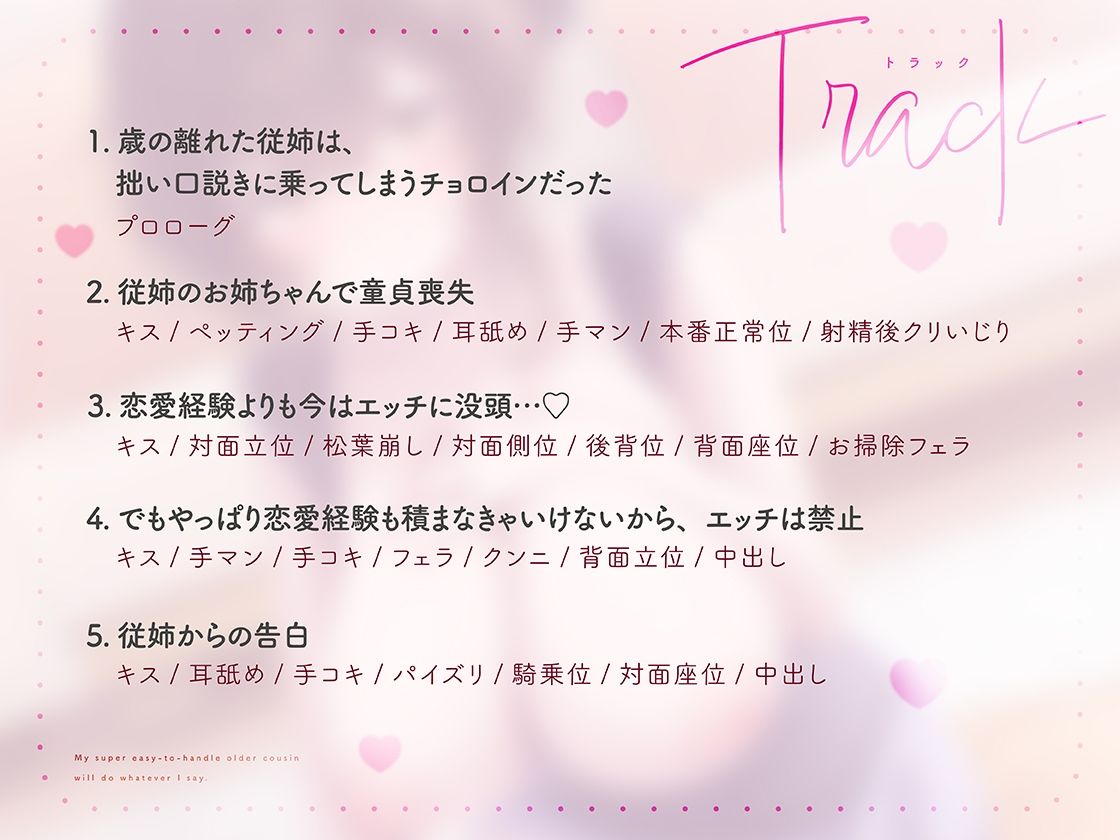 【初体験喪失×年上お姉ちゃん】ちょろ過ぎる従姉妹のおねえさんは何でも言うことを聞いてくれる サンプル画像3