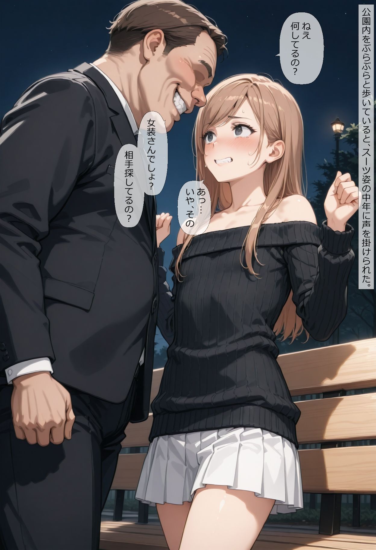 【女装】沙也加の場合12 〜露出の味 1〜 サンプル画像1
