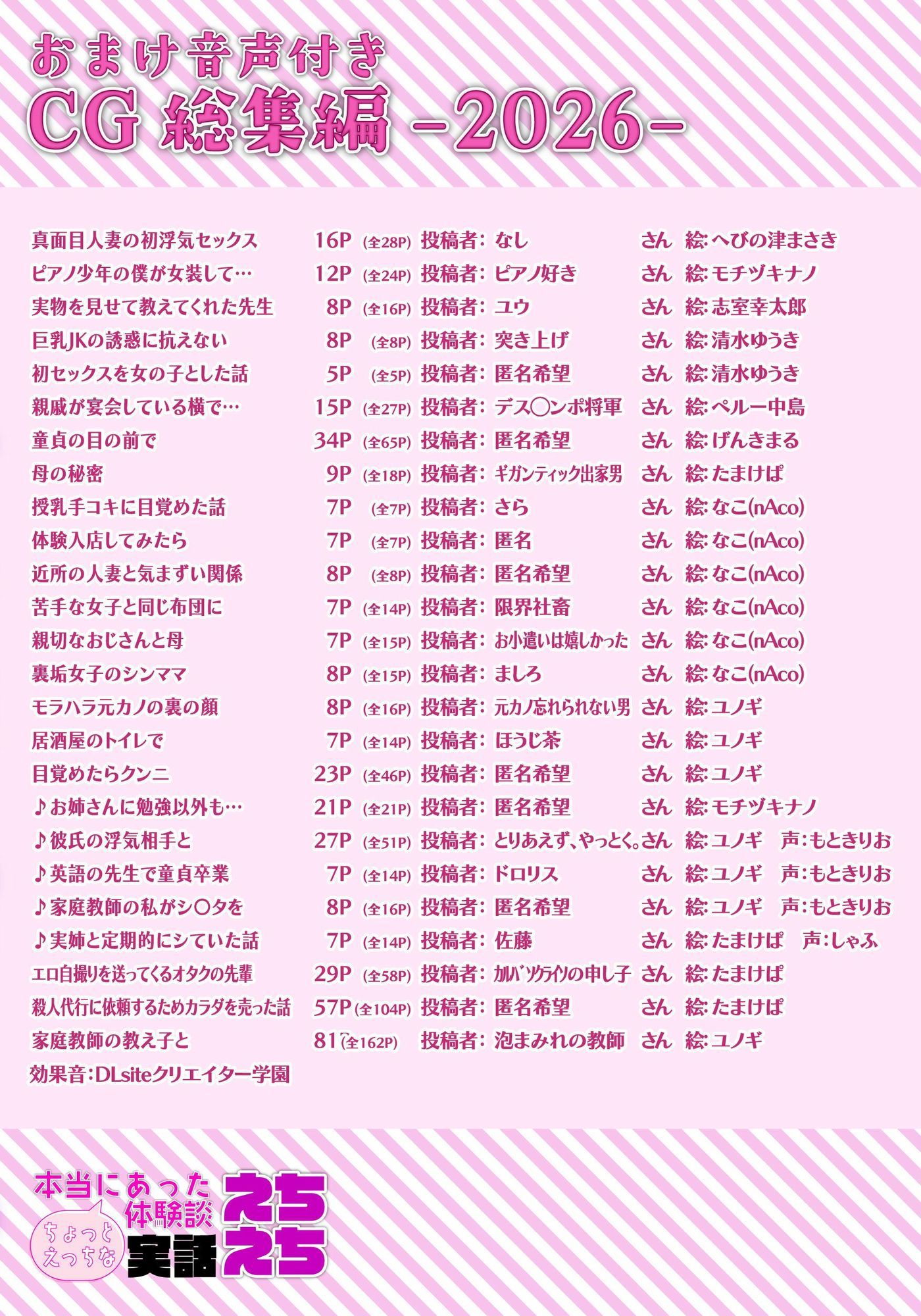 【音声付き】実話えちえちCG総集編2026 サンプル画像2