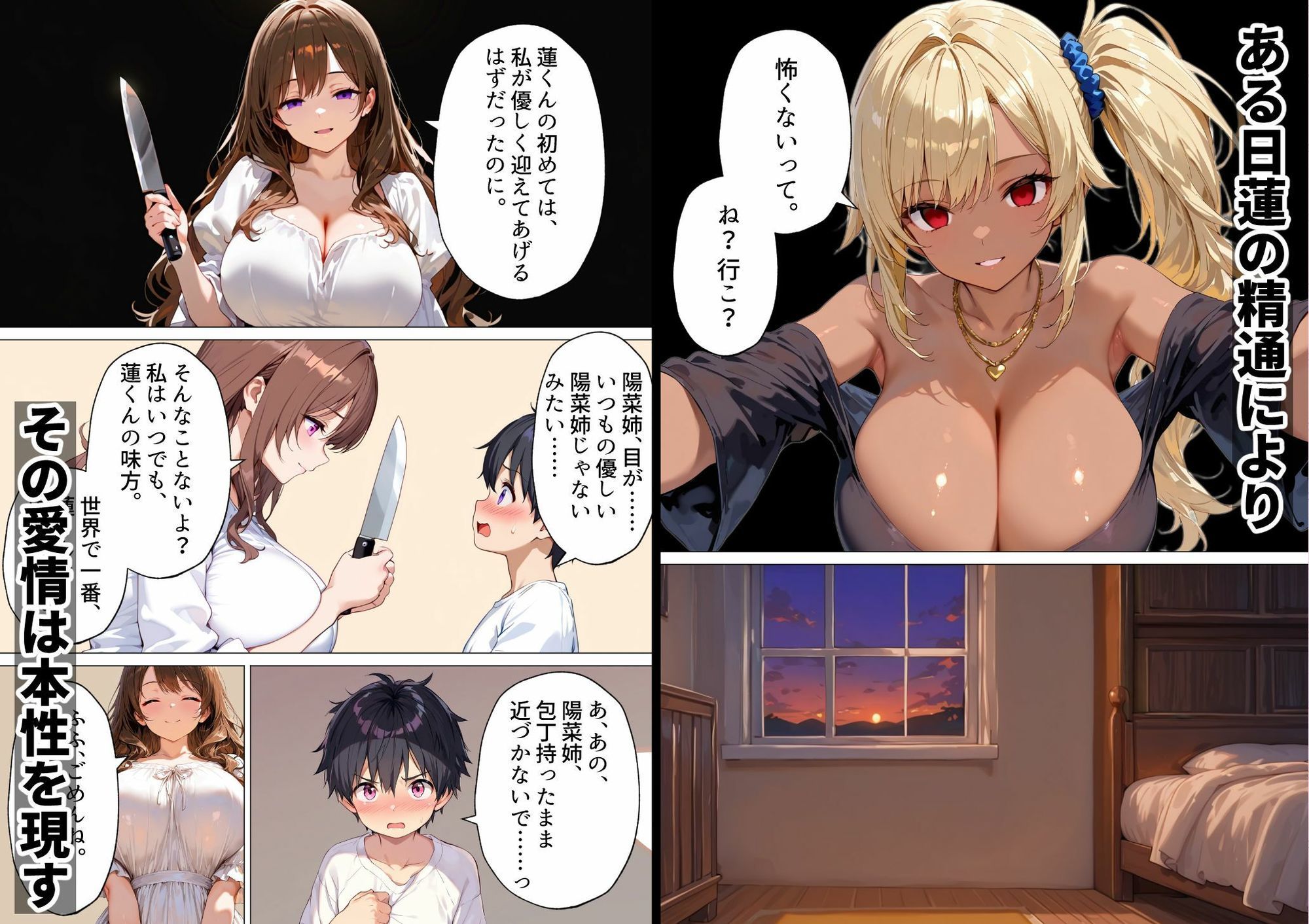 お姉ちゃんたちの種馬飼育〜どこでも生ハメ中出しさせられ溺愛されるボク〜 サンプル画像3