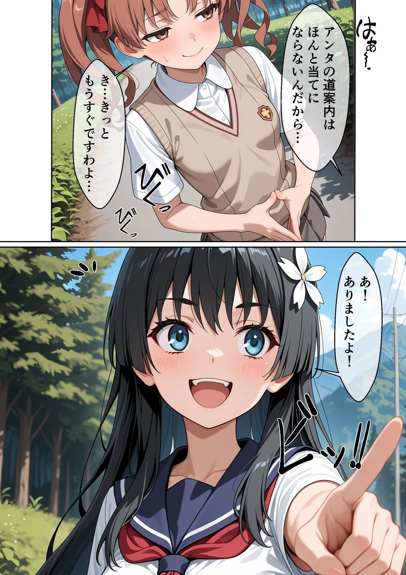 とある旅館の性交生活 催◯温泉旅館【とある科学◯超電磁砲編】 サンプル画像3