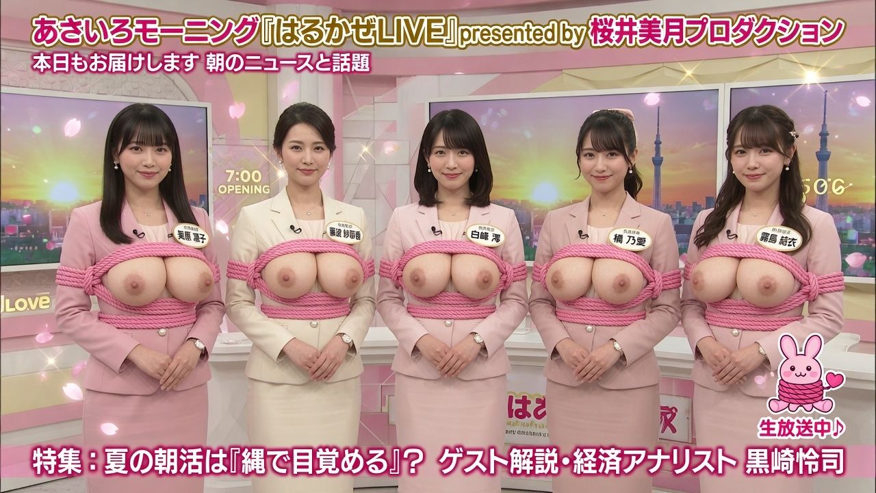 アヘ顔パンデミック_女子アナ編 サンプル画像10