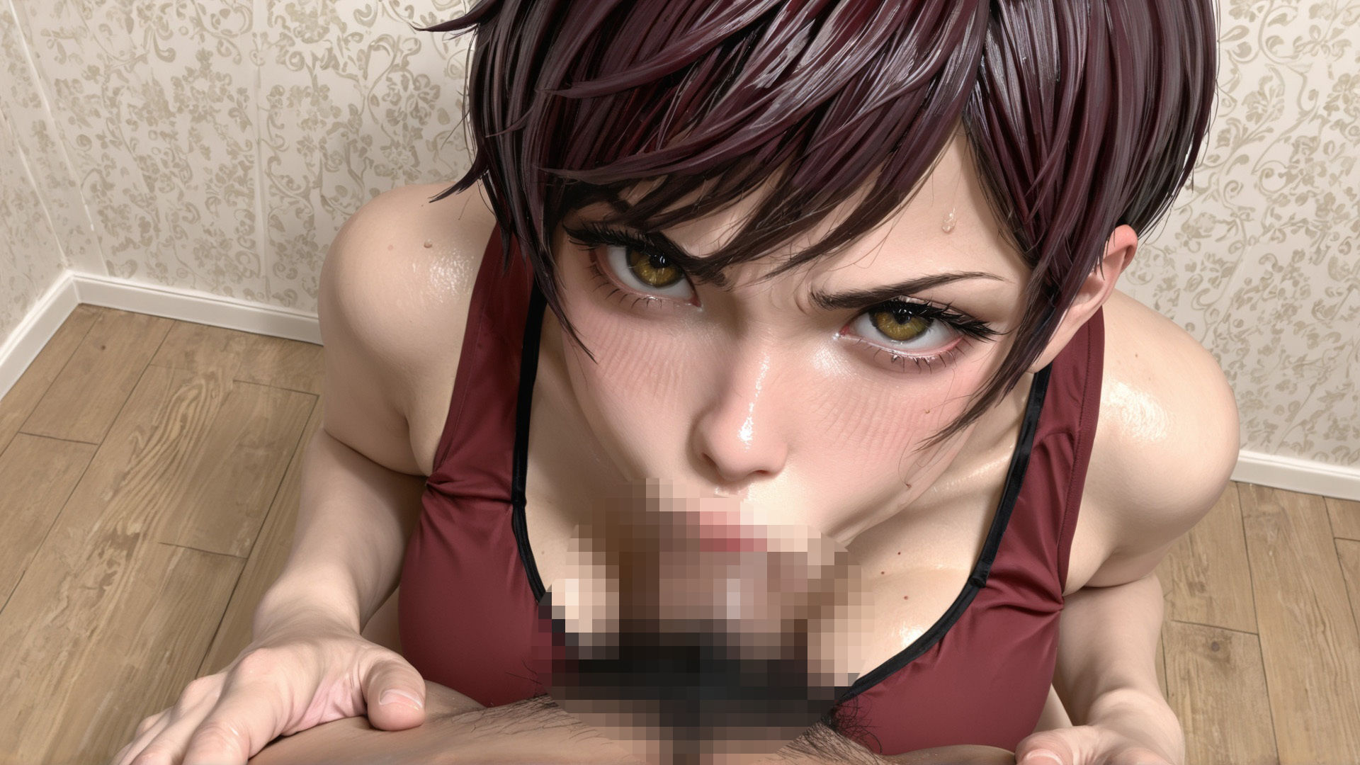 アリジゴク Part2 〜人妻専用24hフィットネス 種付け中出しされた巨乳人妻の末路〜 サンプル画像1