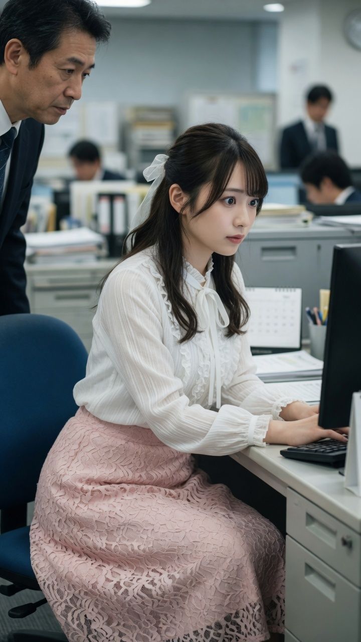 オフィスの気になる女性に無許可でかぶりつき放題 サンプル画像10