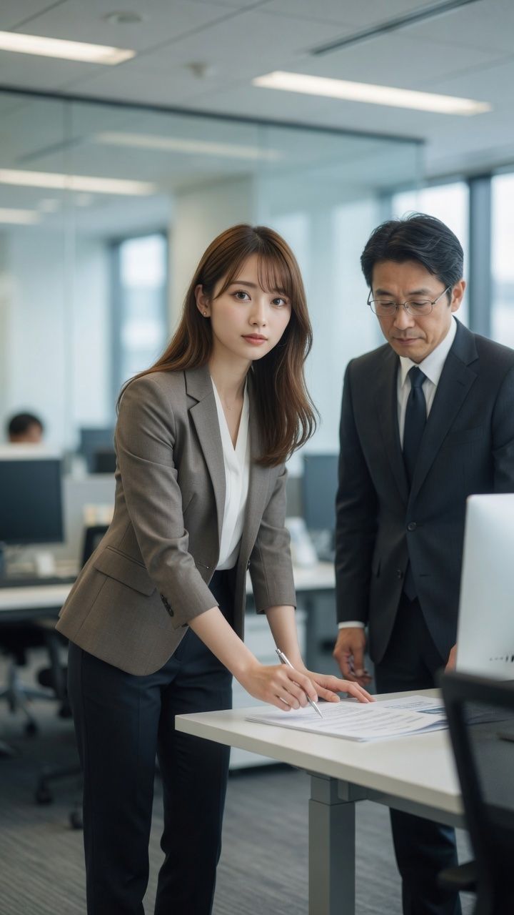 オフィスの気になる女性に無許可でかぶりつき放題 サンプル画像2