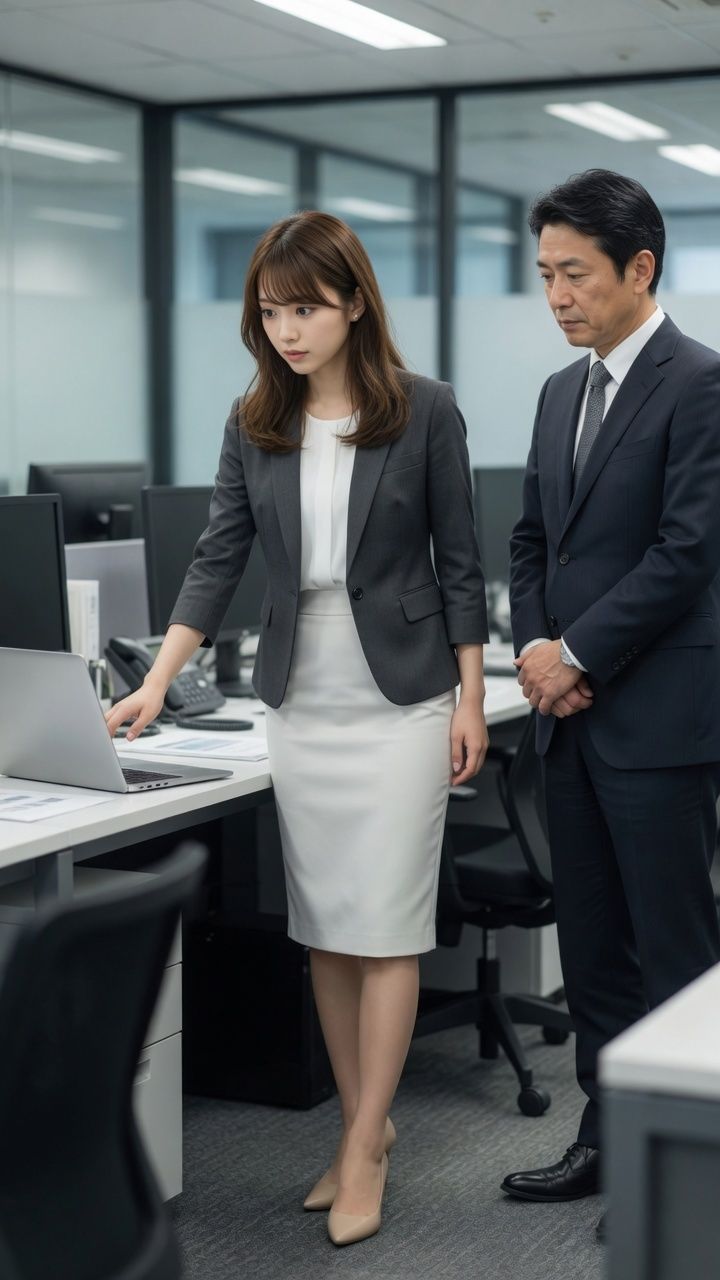 オフィスの気になる女性に無許可でかぶりつき放題 サンプル画像6