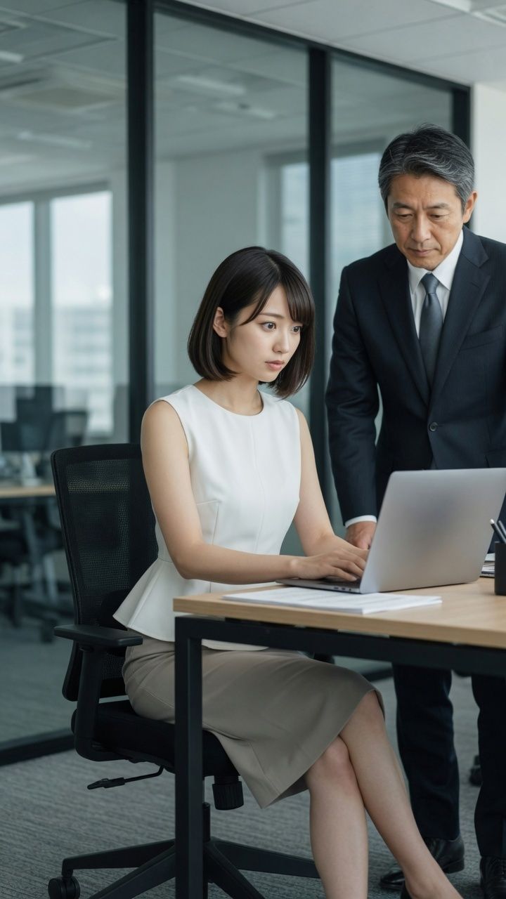 オフィスの気になる女性に無許可でかぶりつき放題 サンプル画像7