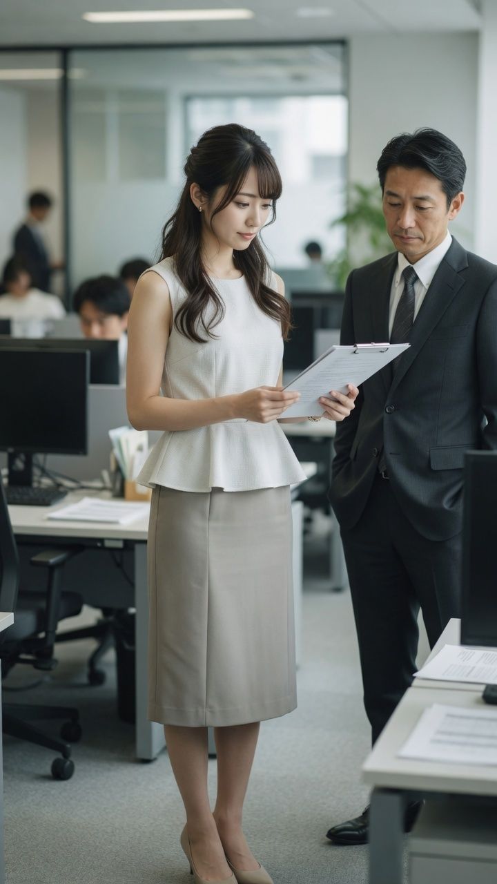 オフィスの気になる女性に無許可でかぶりつき放題 サンプル画像9