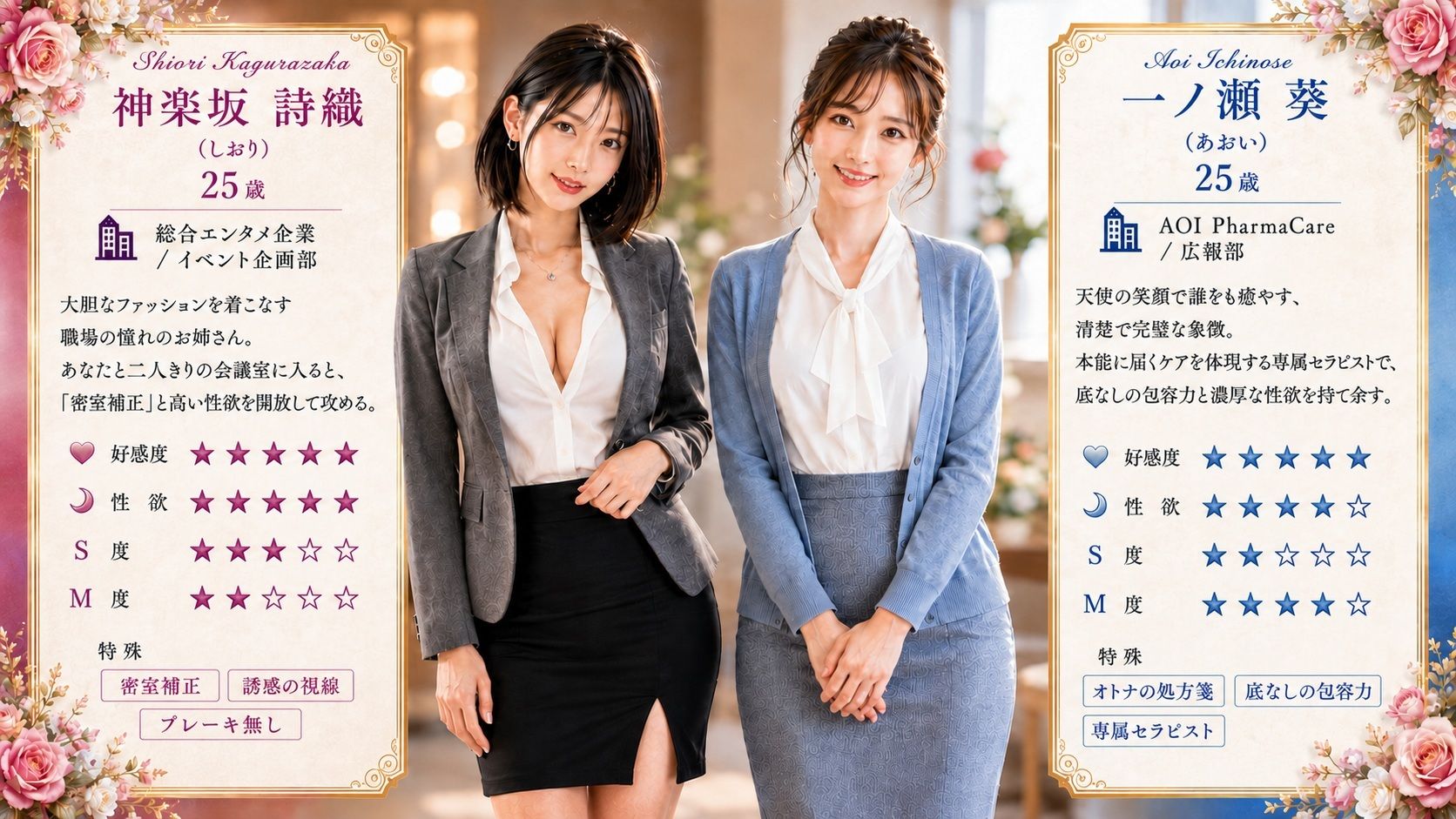 オフィス・シークレット・ケア 〜10人の好感度MAXなOLたちが仕掛ける、甘い誘惑と秘密の特別奉仕〜 サンプル画像5