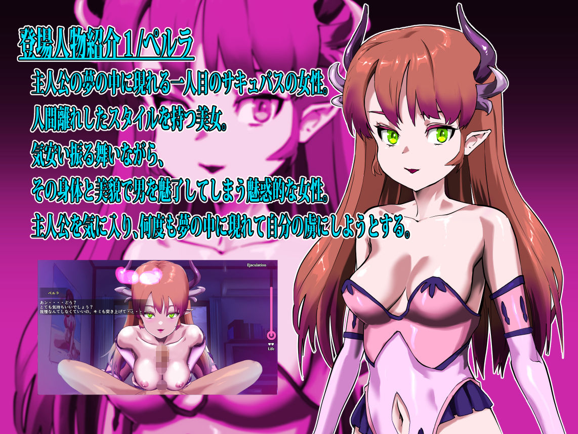 サキュバスたちの夜 〜淫魔姦、あるいはインキュバスとサキュバスについて〜 サンプル画像2