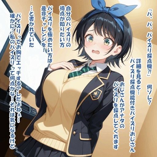 パイズリ異能力おじさん  パイズリ採点 編 サンプル画像3