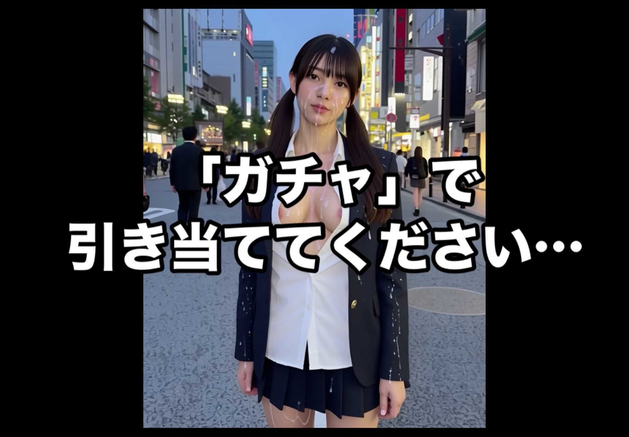 リアル素人ぶっかけガチャ！【制服編】 サンプル画像6