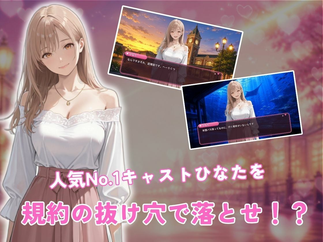 レンタル彼女の利用規約 〜接触禁止条項の抜け穴を探す10回の指名〜 サンプル画像1