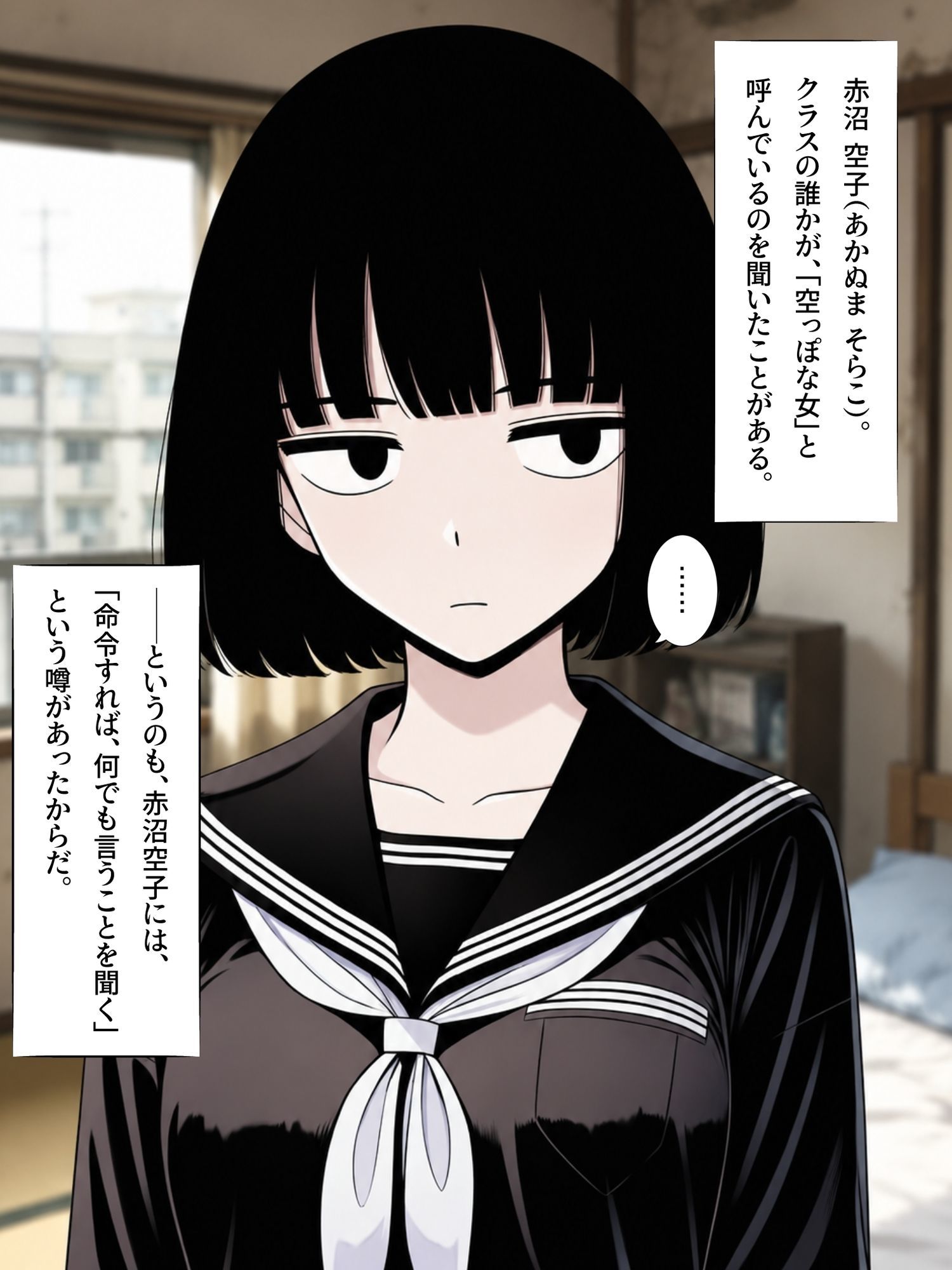 俺の家に宗教勧誘に来た同級生の無口な女子に無責任中出しして孕ませる。 サンプル画像3