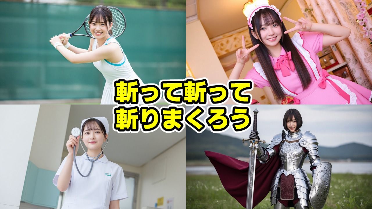剣豪・斬撃脱衣ゲーム 111人斬り！！ 〜即ハメ無許可中出し精液量10000倍〜 サンプル画像8