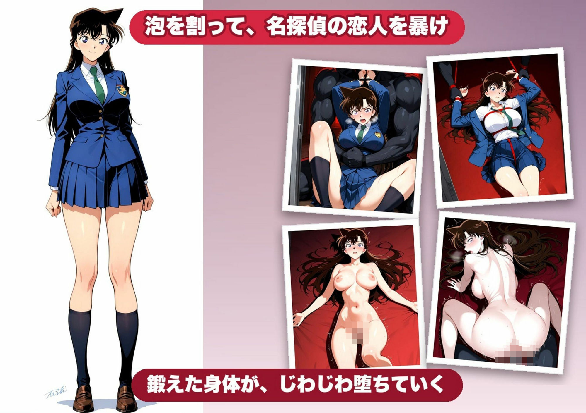 名探偵コ〇ン 漆黒の強〇魔（レイパー） サンプル画像2