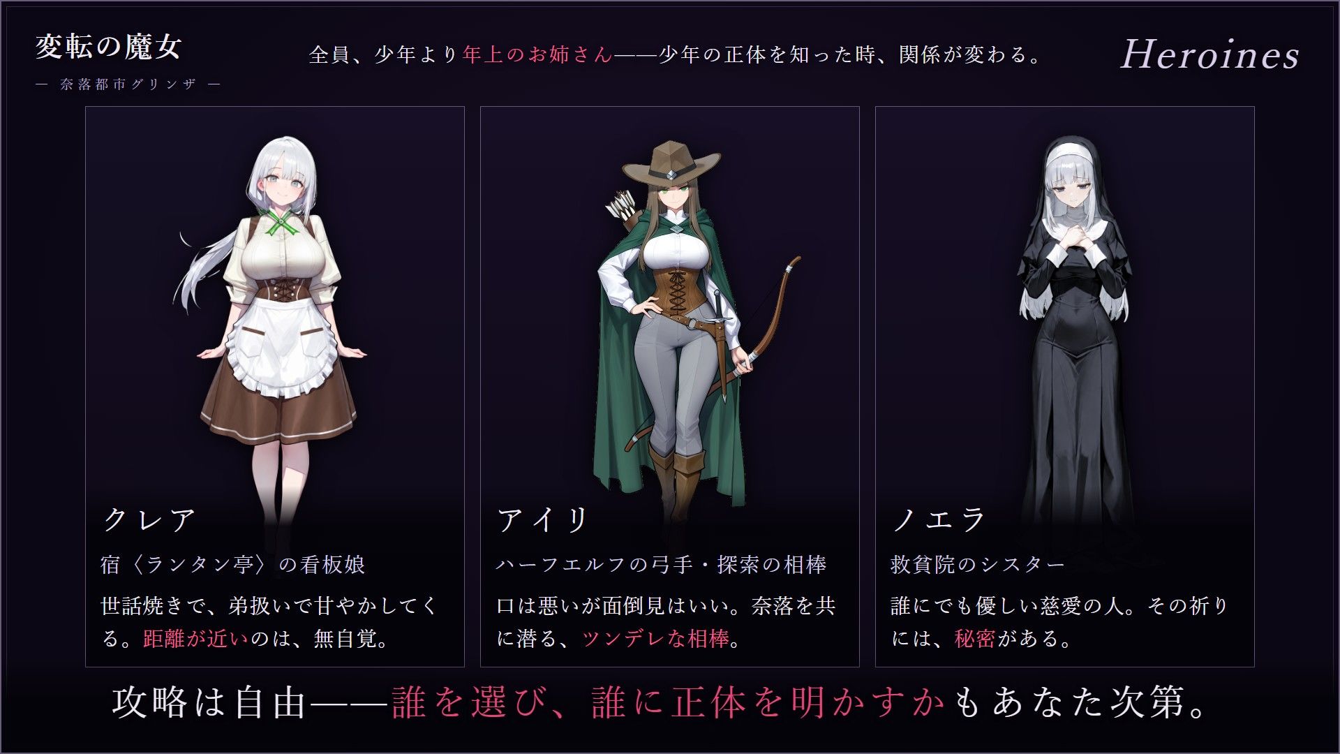 変転の魔女  ー奈落都市グリンザー サンプル画像2