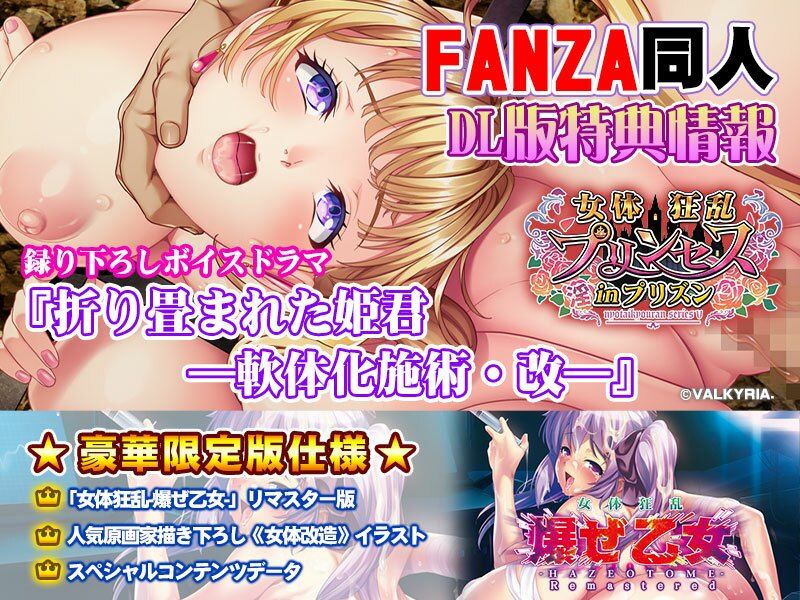 女体狂乱プリンセス inプリズン【FANZA同人限定特典付き】 サンプル画像4