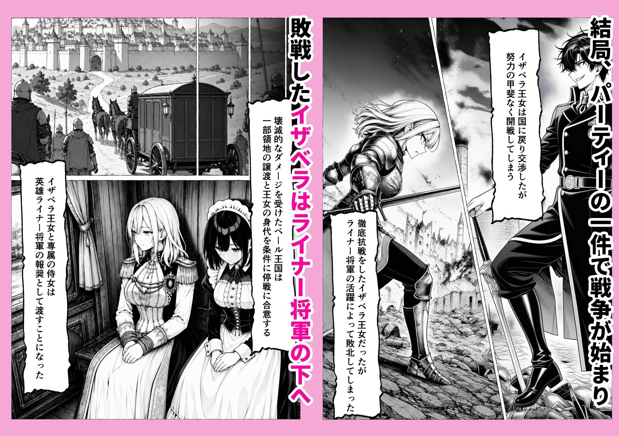 婚約者のいる敗戦国の王女が、信じた侍女に裏切られ気高い誇りごと男に堕とされるまで サンプル画像6
