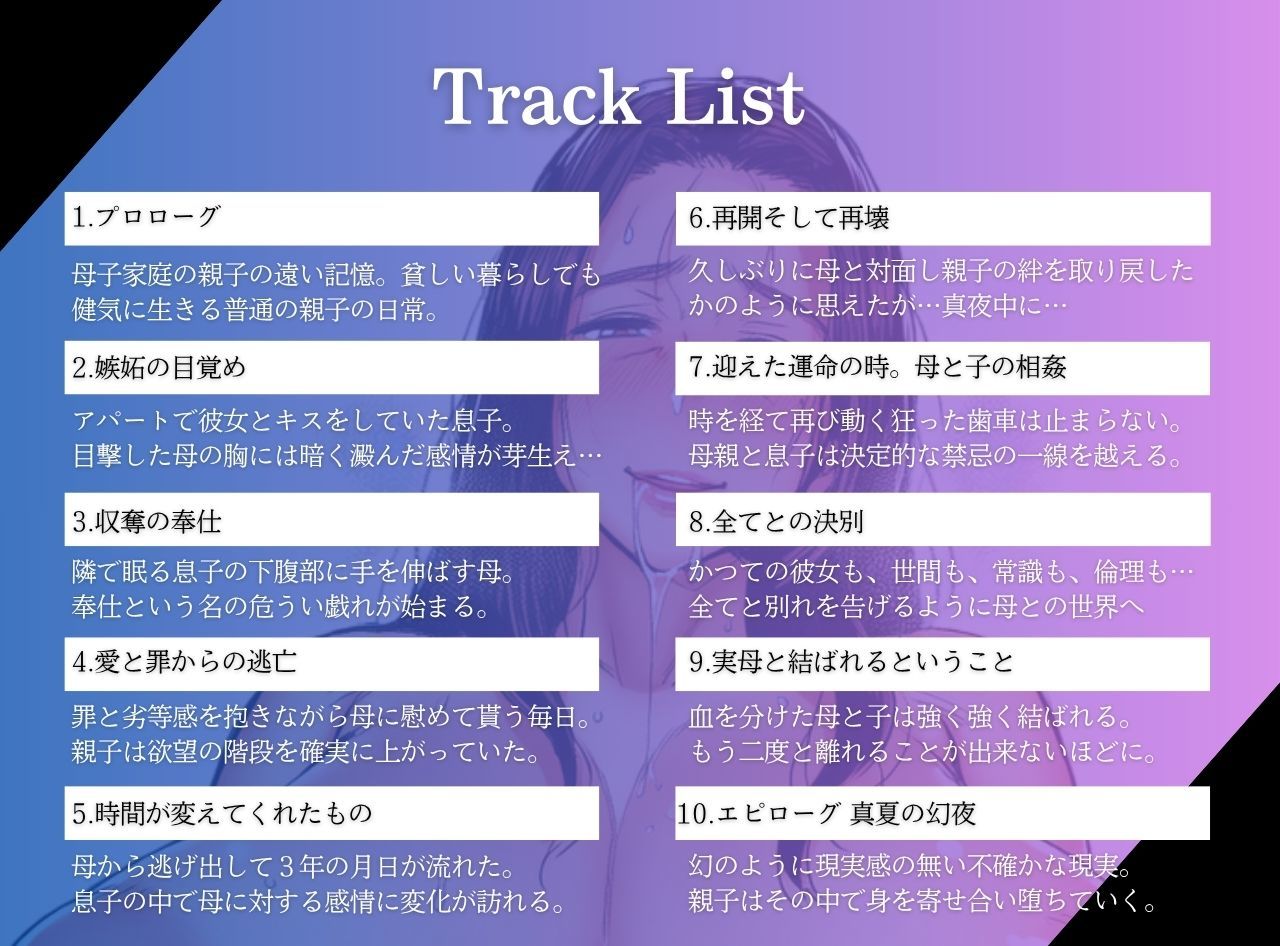 実母に耽る夏〜或る親子の偏執的相姦〜 サンプル画像3