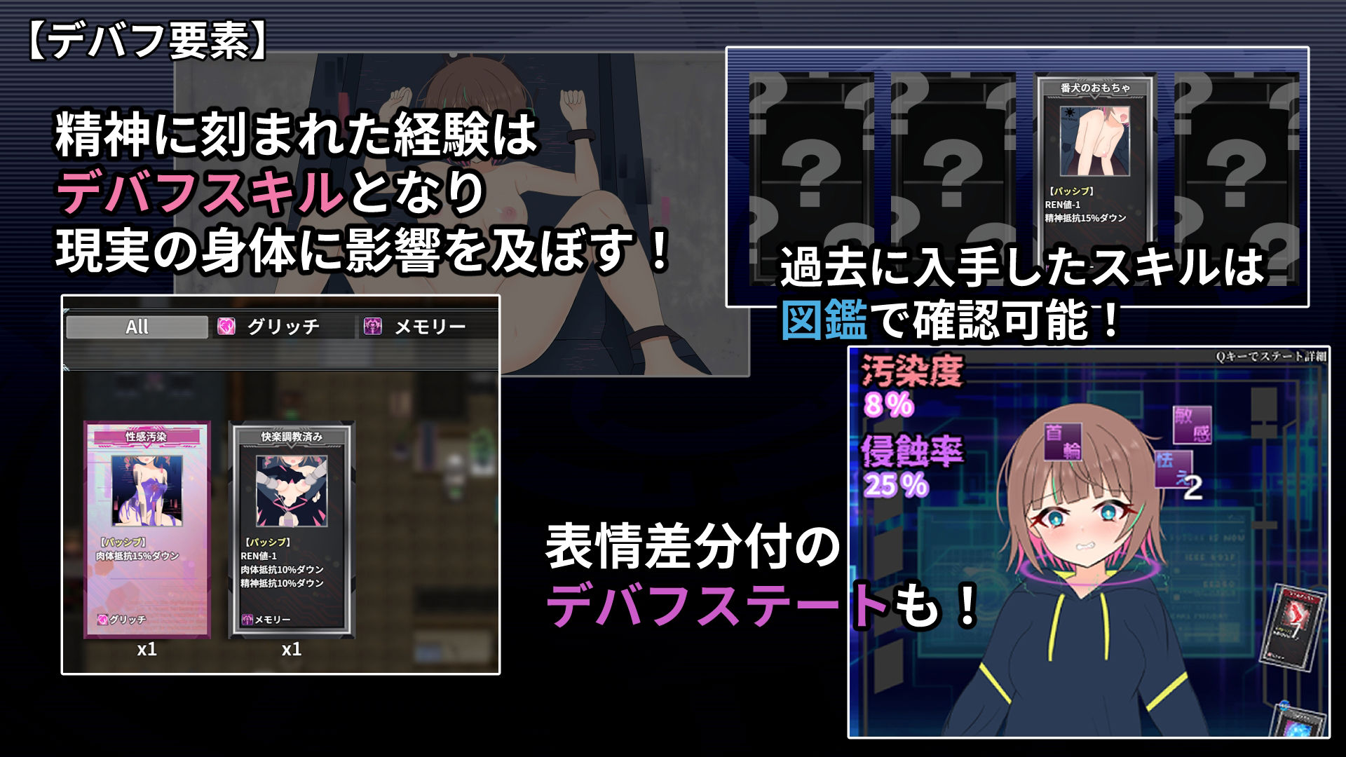 幻装少女ナギ -サイバーエロトラップダンジョン潜行録- サンプル画像4