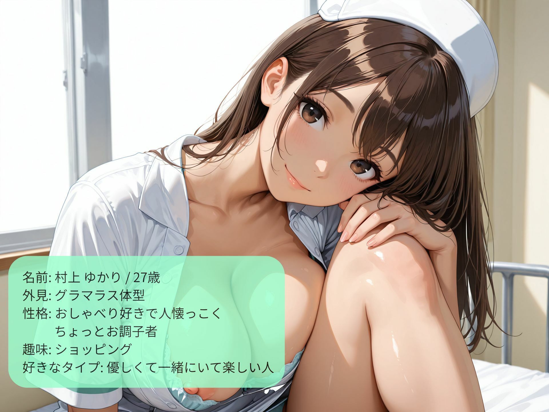 弱みを握ったエロかわ神乳痴女ナースのいいなりご奉仕性看護！ サンプル画像6