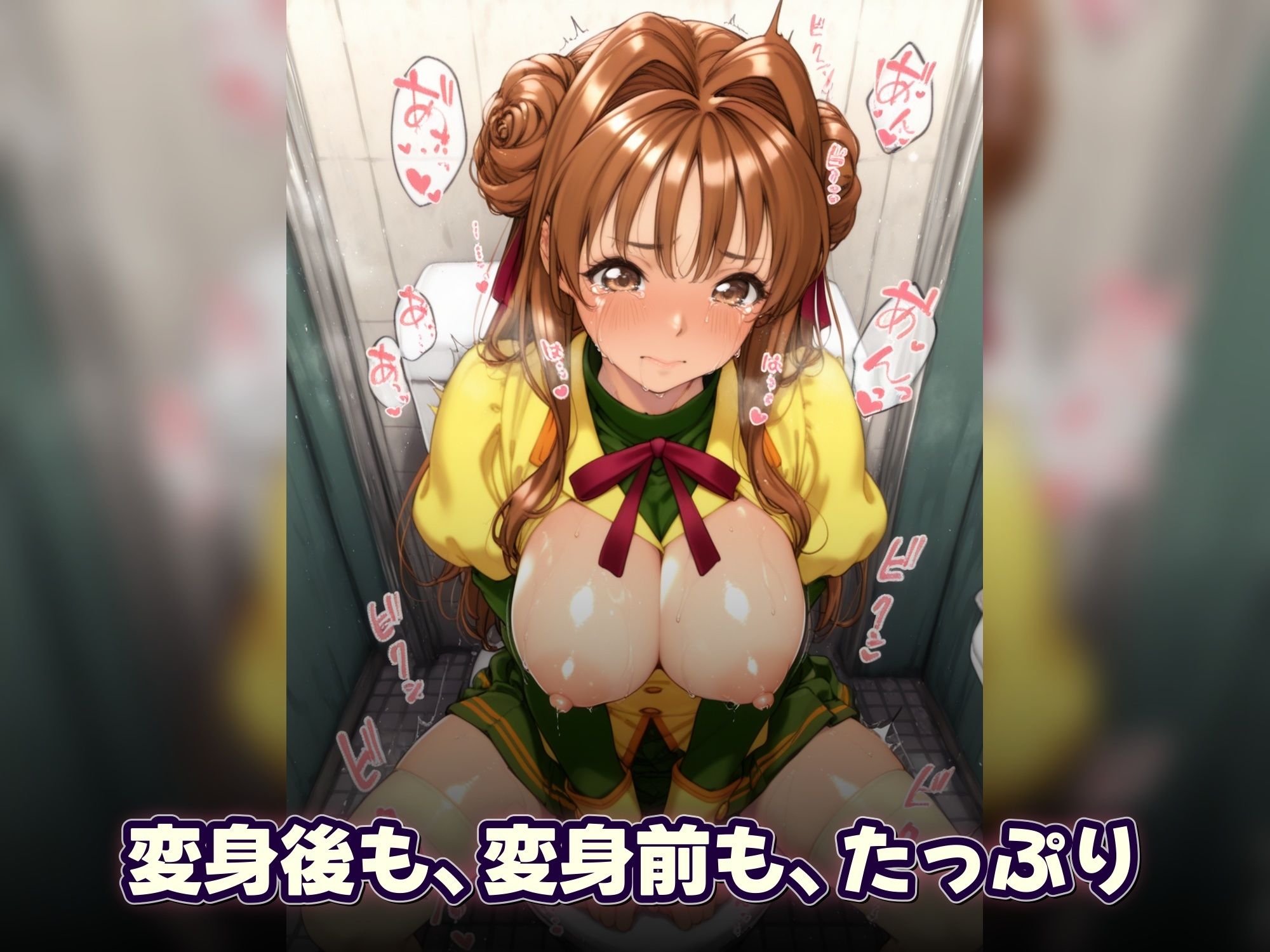 怪盗じゃん！？神風は吹かず捕らえられたヒロイン 美女怪盗、変身前も変身後も――全500枚の陥落記録。 サンプル画像6