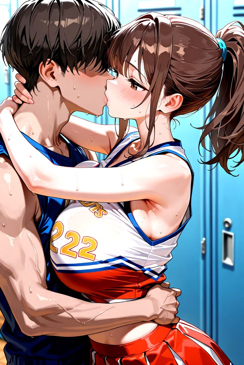 欲求不満なチア女さん サンプル画像4