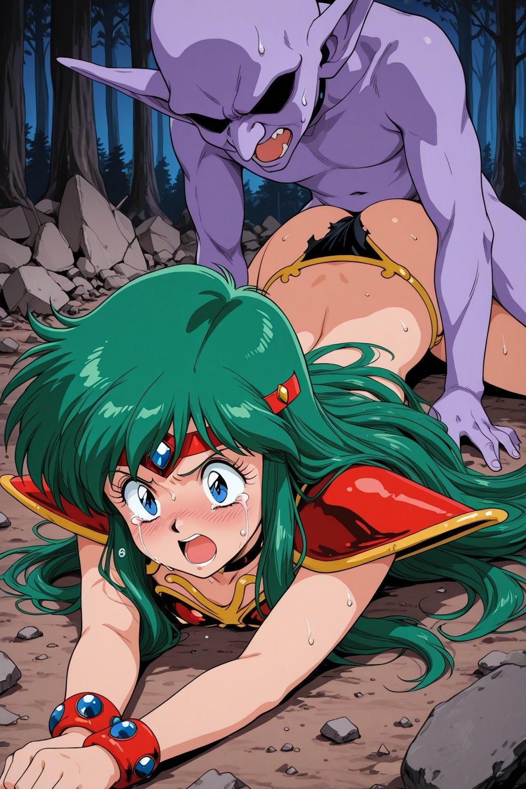 淫魔VS美少女ヒロイン〜ドリームハンター麗○の敗北〜 サンプル画像5