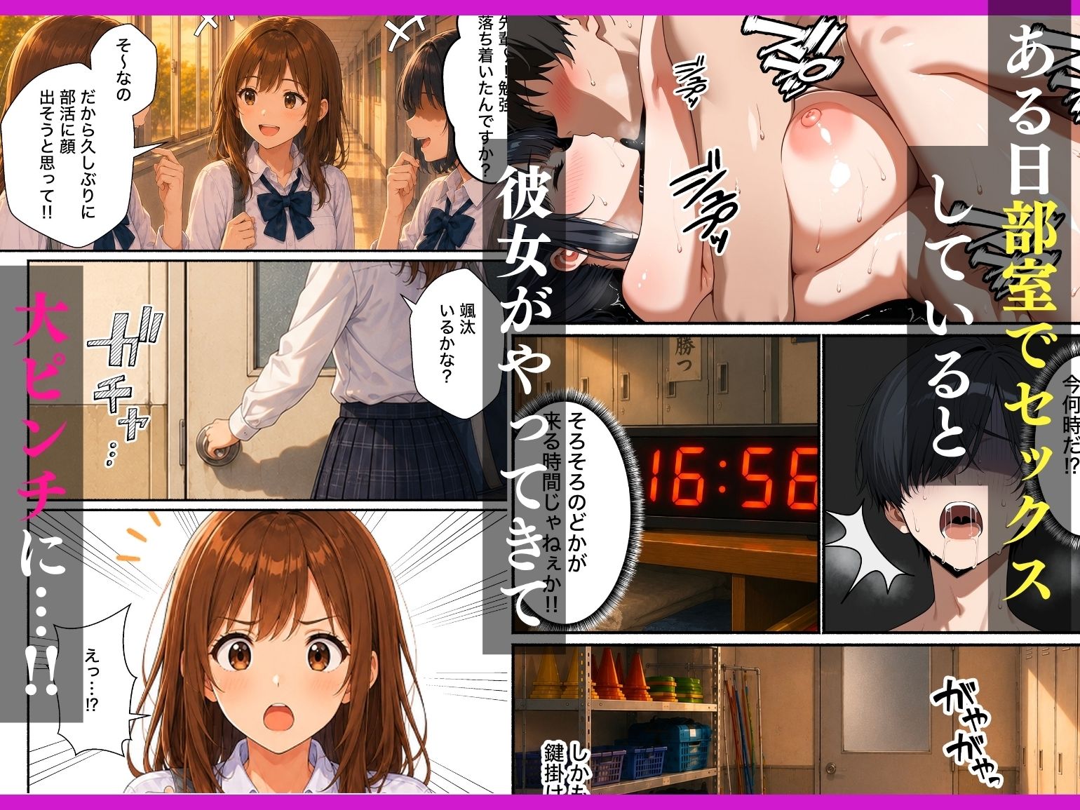 清楚系だと思っていた陸上部の後輩がど淫乱すぎて逆NTRされた話 サンプル画像7